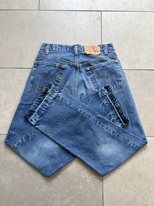 Jeans vintage anni 80 501 Levis bottoni mosca sbiadito stone wash made in USA denim 30x30 - Foto 1 di 21