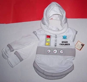 NWT POTTERY BARN KIDS PBK ASTRONAUT SPACE EXPLORER SUIT COSTUME 7 8 HALLOWEEN - Picture 1 of 3