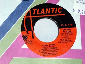 Alice Cooper: Cold Ethyl / Only Women  [ NEW Unplayed Copy W/MFG. SLEEVE] - Picture 1 of 2