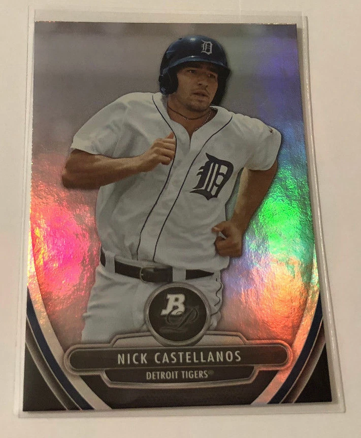 2013 Bowman Platinum NICK CASTELLANOS Tigers RC Rookie #BPP15 - Image 1 of 1
