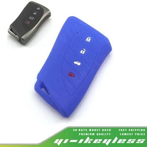 Silicone Case Cover For Lexus ES ES250 ES300H ES350 LS500 Remote Smart Key Fob - Imagen 1 de 3