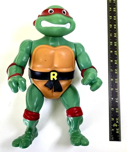 Gigante Raffaello, Figura 12" TMNT Tartarughe Ninja Mutanti Teenage, Spedizione Gratuita - Foto 1 di 19