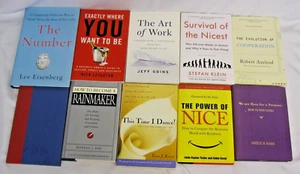 Business Altruism Power of Kindness 10 Book Lot Meaningful Work Cooperation - Picture 1 of 3