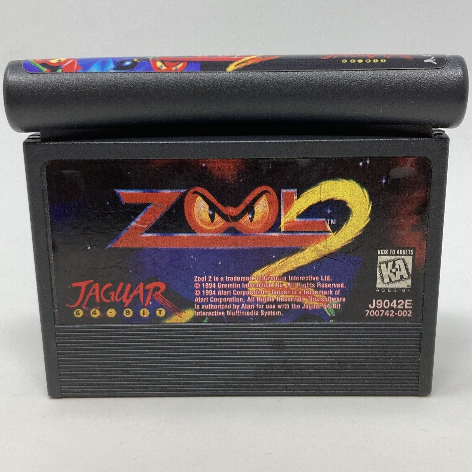 Zool 2 Atari Jaguar Cartridge Only (C1)