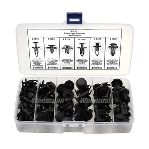 82pc Push Type Clip Bumper Fender Liner Retainer Assortment For GM For Chevrolet - Imagen 1 de 4