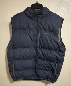 Puffer Vest CABELAS 650 Down Fill Women’s Size Large Quilted Vest Coat J-788 - Picture 1 of 9