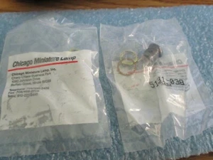 Konvolut Chicago Miniatur Modell: 5131-038 Lampen. Menge 2. New Old Stock - Bild 1 von 2