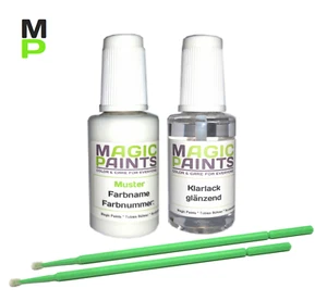 Touch-Up Set Suitable for Kia, Farbnr: UD Clear White (Snow White) + Varnish - Picture 1 of 2