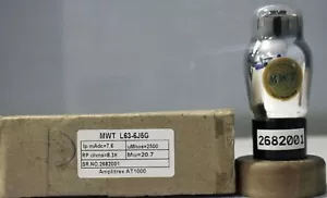 6J5G L63 MWT MARCONI-OSRAM Black Base Amplitrex Tested 1 PC - Picture 1 of 6