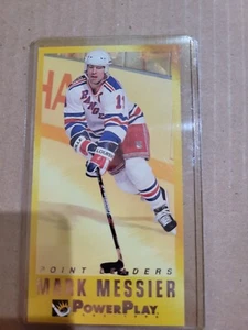 Fleer PowerPlay 1993-94 - Point Leaders Mark Messier - Imagen 1 de 2