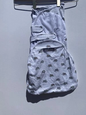 Bolsa de envoltura ajustable Swaddle Sure Halo trasera es mejor recién nacido de 6 a 12 libras Foto 1 de 4