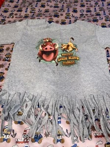 Vtg 2000s Y2K Disney Animal Kingdom Festival Of The Lion King Graphic T Shirt - Picture 1 of 7