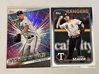 Corey Seager Stars of the MLB (SMLB-28) + Base Card #150 Topps Series 1 2024