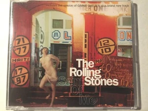 THE ROLLING STONES RARE Australian Saint Of Me CD Single Promo Copy - Picture 1 of 2