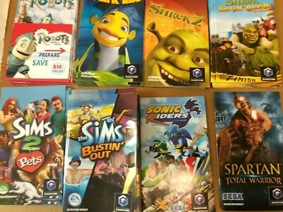 Folletos de instrucciones Nintendo GameCube solo manuales Foto 1 de 4
