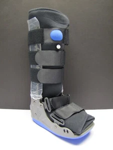 Bauerfeind OrthoPrax Pneumatic Air CAM Walker Boot L or R Tall Small Blue - Picture 1 of 10