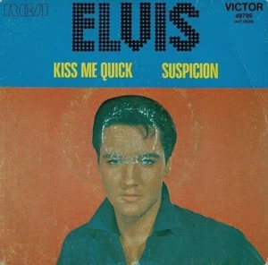 ELVIS PRESLEY Kiss Me Quick Vinyl Record Single 7 Inch French RCA Victor & 1971 - Picture 1 of 6