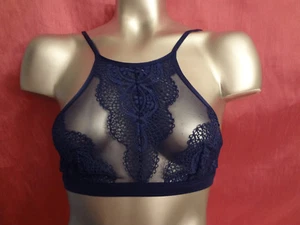 Neu mit Etikett Victoria's Secret Body von Victoria hochgeschlossen Häkelspitze Bralette SMALL - Bild 1 von 2