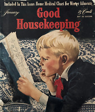 Vintage GOOD HOUSEKEEPING 1/1941 Disney Ads, Stage Fright, Classic Ads, Fiction