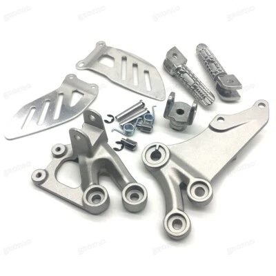 Soporte reposapiés delantero plateado para Suzuki GSXR600/GSXR750 apto para 2006-2010 Foto 1 de 4