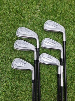 2023 TITLEIST T350 IRON SET 6-PW,GW REG KBS TGI 60 GOOD - Image 1 of 4