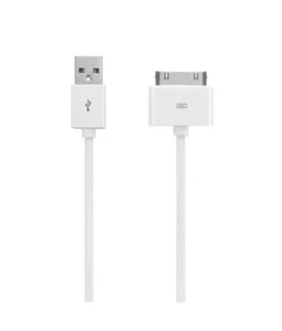 IWANTIT - 3m Cable for Apple 30-pin connections to USB-A - New/Boxed - White - Picture 1 of 2