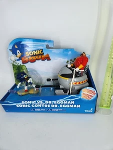 Sonic The Hedgehog Action Figure TOMY Sonic Boom Sonic vs Dr.Eggman HTF VERYRARE - Picture 1 of 14