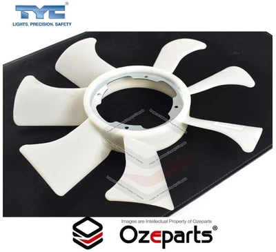 Radiator Thermo Cooling Fan Blades For Nissan Patrol Y61 GU Series 1 1997~2001 - Image 1 of 4