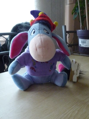 Disney Store Beanie Jester Eeyore with Tags Good condition - Image 1 of 4