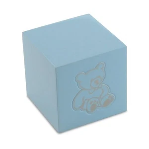 Pequeño/Recuerdo 20 Pulgadas Cúbicas Azul Infantil Cubo de Peluche Urna de Cremación Funeraria - Imagen 1 de 2
