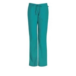 Pantalones Médicos Personalizados Code Happy Para Mujer Tiro Medio Cordón Verde Azulado - X-Pequeños - Imagen 1 de 2