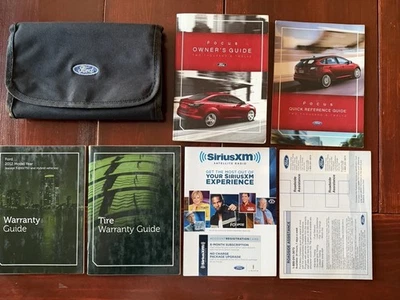 2012 Ford Focus Owners Manual Set With Case S SE SEL TITANIUM Sync & Navigation - Image 1 of 4