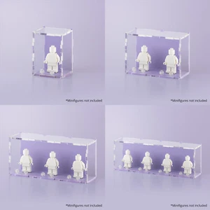 Lilac Pastel LEGO Minifigure Display Case - Picture 1 of 15