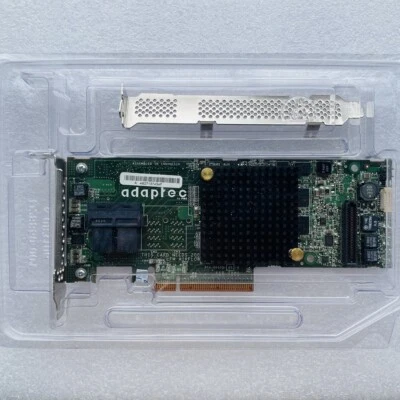 ASR-7805 Adaptec 2274100-R 6Gbps SAS SATA 1GB PCIe Gen3 Raid Controller Card - Image 1 of 4