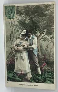 Postcard Puis Pour completer la famille Completing the family 1905 Montreal H36 - Picture 1 of 2