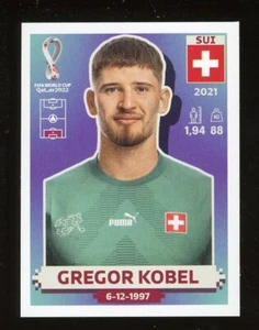 2022 Fifa World Cup Panini Sticker Qatar GREGOR KOBEL Switzerland SUI4 - Picture 1 of 1