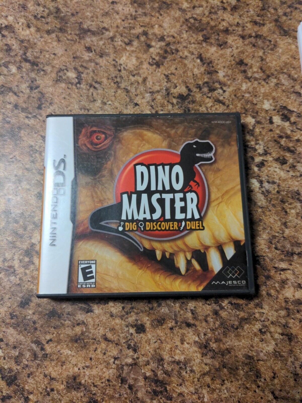 Dino Master: Dig, Discover, Duel (Nintendo DS, 2006) No Manual 