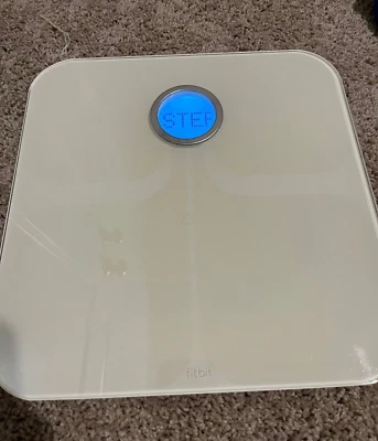 Умные весы Fitbit Aria совместимые с Wi-Fi белые проверенные рабочие - Изображение 1 из 2