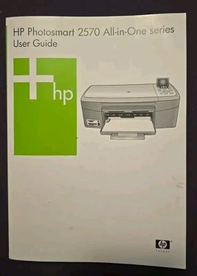 2005 HP Photosmart 2570 All-in-One Series User Guide-136 pgs #Q7211-90209-1st Ed - Image 1 of 4