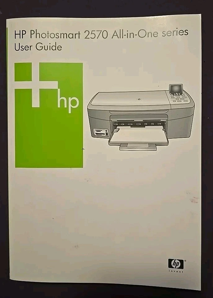 2005 HP Photosmart 2570 All-in-One Series User Guide-136 pgs #Q7211-90209-1st Ed - Image 1 of 4