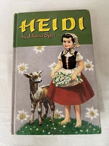 Heidi Johanna Spyri Vintage 1955 Whitman Classics Hardcover - Picture 1 of 5