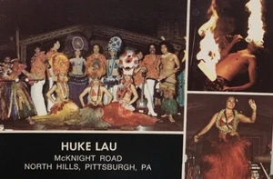Huke Lau McKnight Road North Hills Pitts. PA. Postcard - Picture 1 of 6
