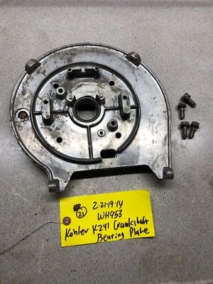 Wheel Horse 953 1054 Kohler K241 Crankshaft Bearing Plate 235062 - Image 1 of 4