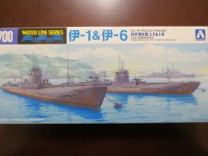 Aoshima 1/700 IJN Submarines I-1 and I-6 - Bild 1 von 2