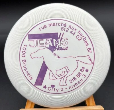 Whamo Mini Disc Golf Frisbee Jeans Brussels (Decades Old) Vintage Antique #967 - Image 1 of 4