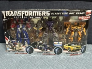 Transformers Dark of The Moon Voyager Optimus Prime & Shockwave & Bumblebee set - Picture 1 of 5
