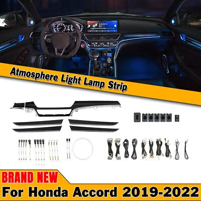 Tira de luz ambiente romántico interior para Honda Accord 10,5 2019-2022 Foto 1 de 4