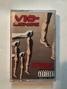 Vio-Lence Oppressing The Masses Thrash Metal Cassette 1990 Megaforce SEALED - Picture 1 of 4