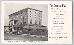 Postal The Oceanic Hotel - Ocean Grove NJ - Propietario de Sydney A. Terhune - Imagen 1 de 3