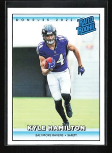 Kyle Hamilton 2022 NFL Instant Rated Rookie Retro RC #RR8 /4094 - Picture 1 of 2